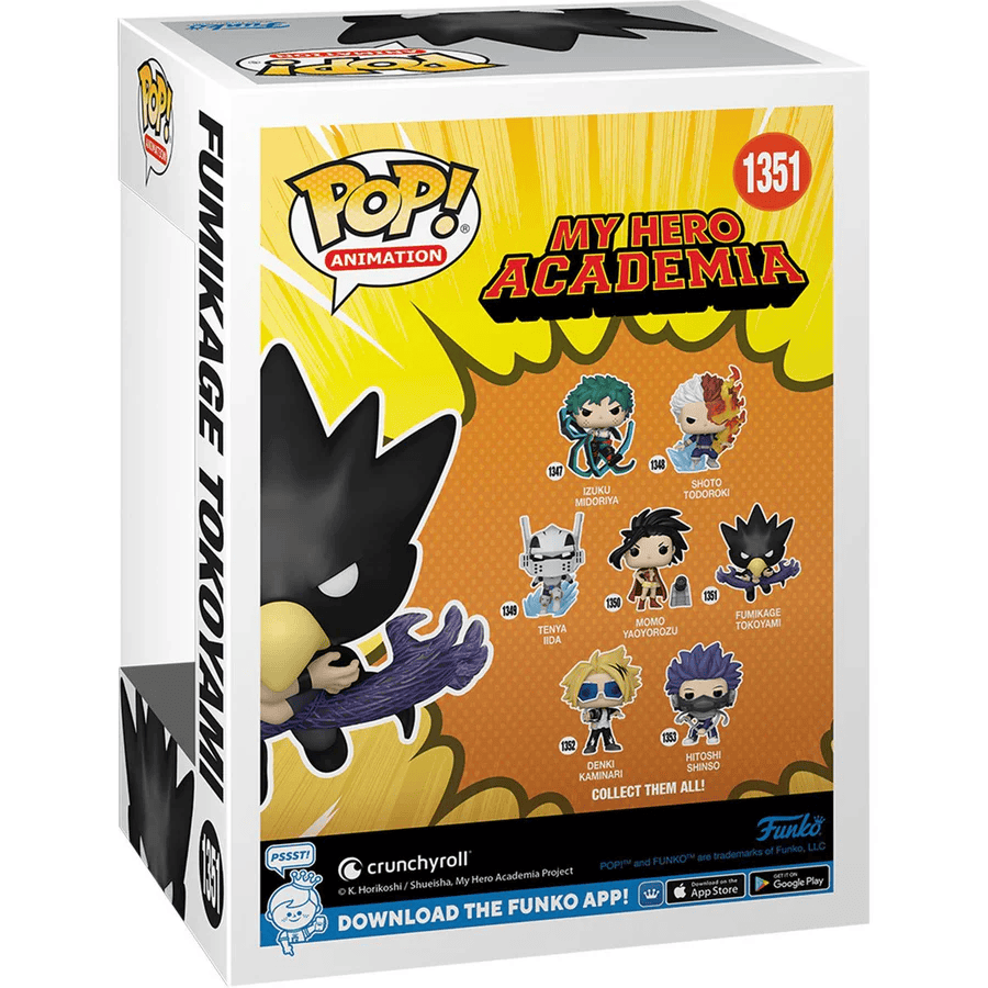Funko POP! Animation: My Hero Academia - Fumikage Tokoyami #1351