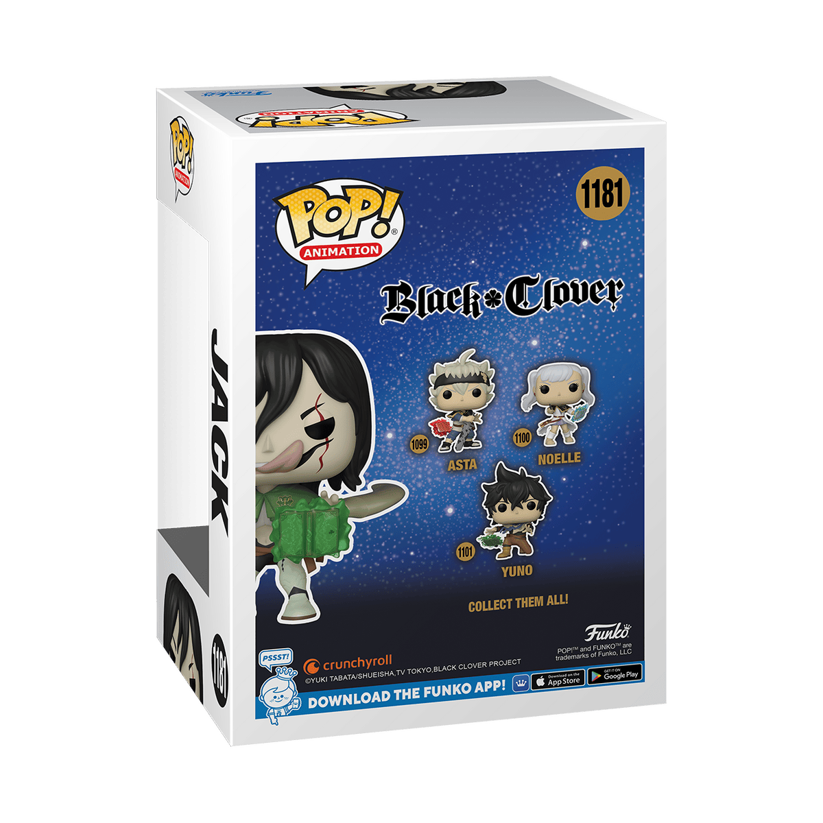 Jack Funko POP! Animation: Black Clover #1181