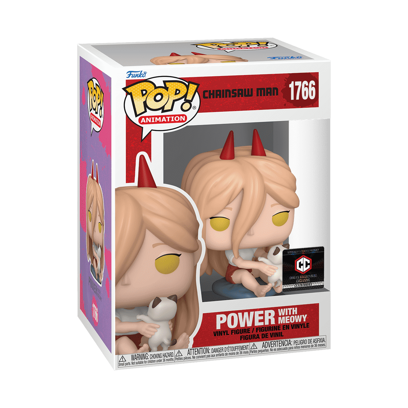 Funko POP! Animation: Chainsaw Man - Power with Meowy #1766
