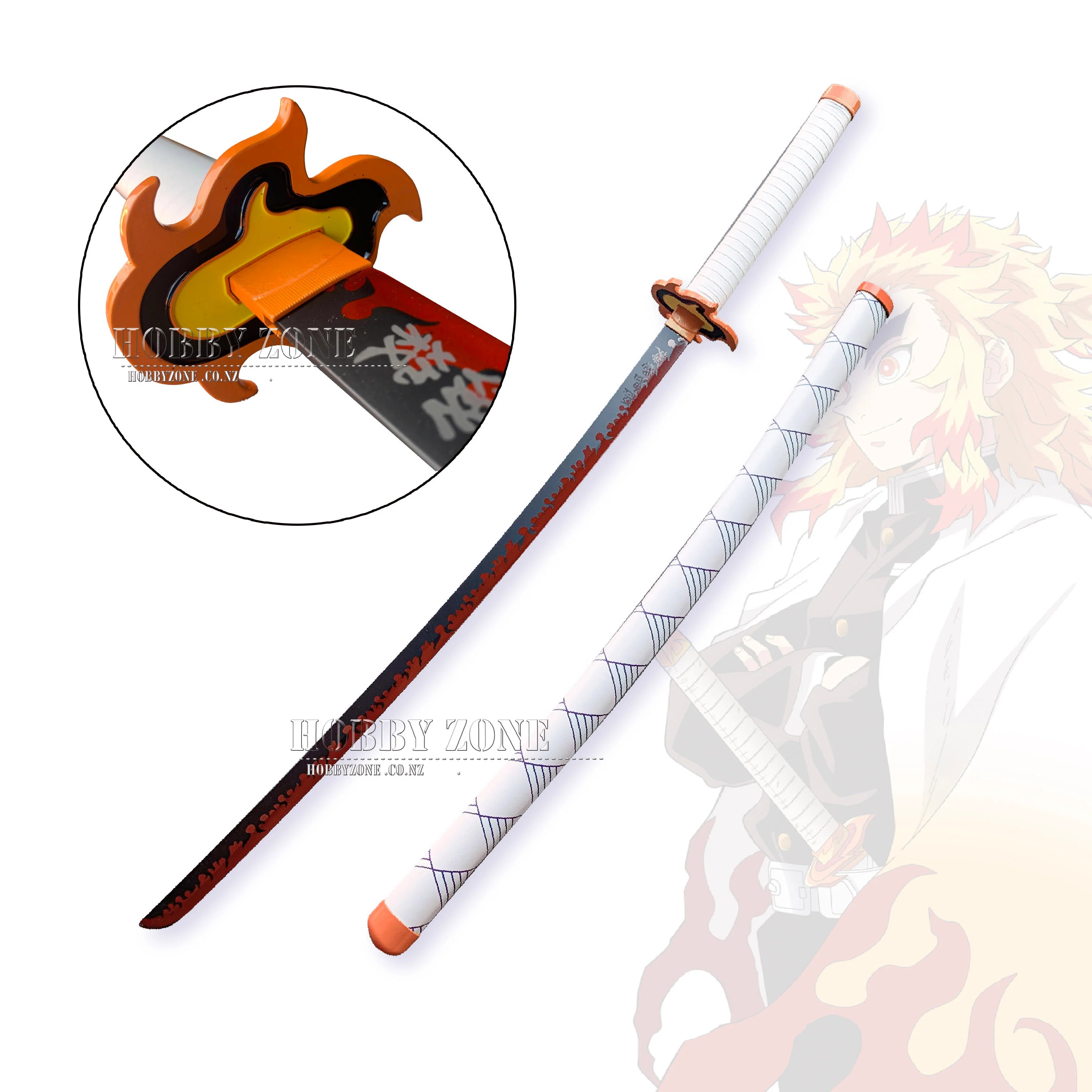 Rengoku Katana Demon Slayer 104cm Life Size