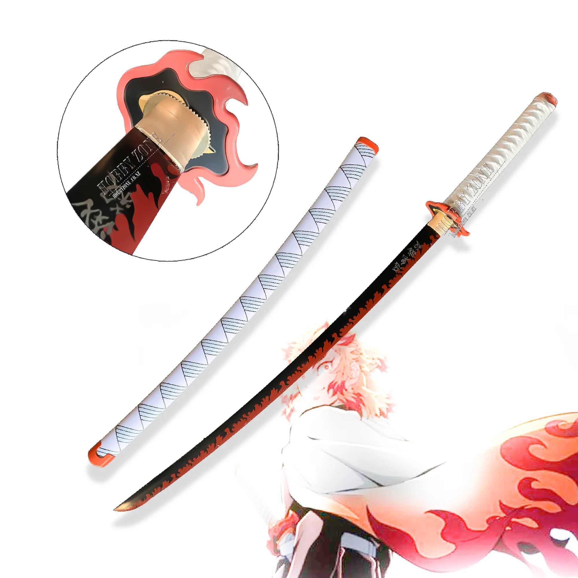 Rengoku Katana Demon Slayer 104cm Life Size