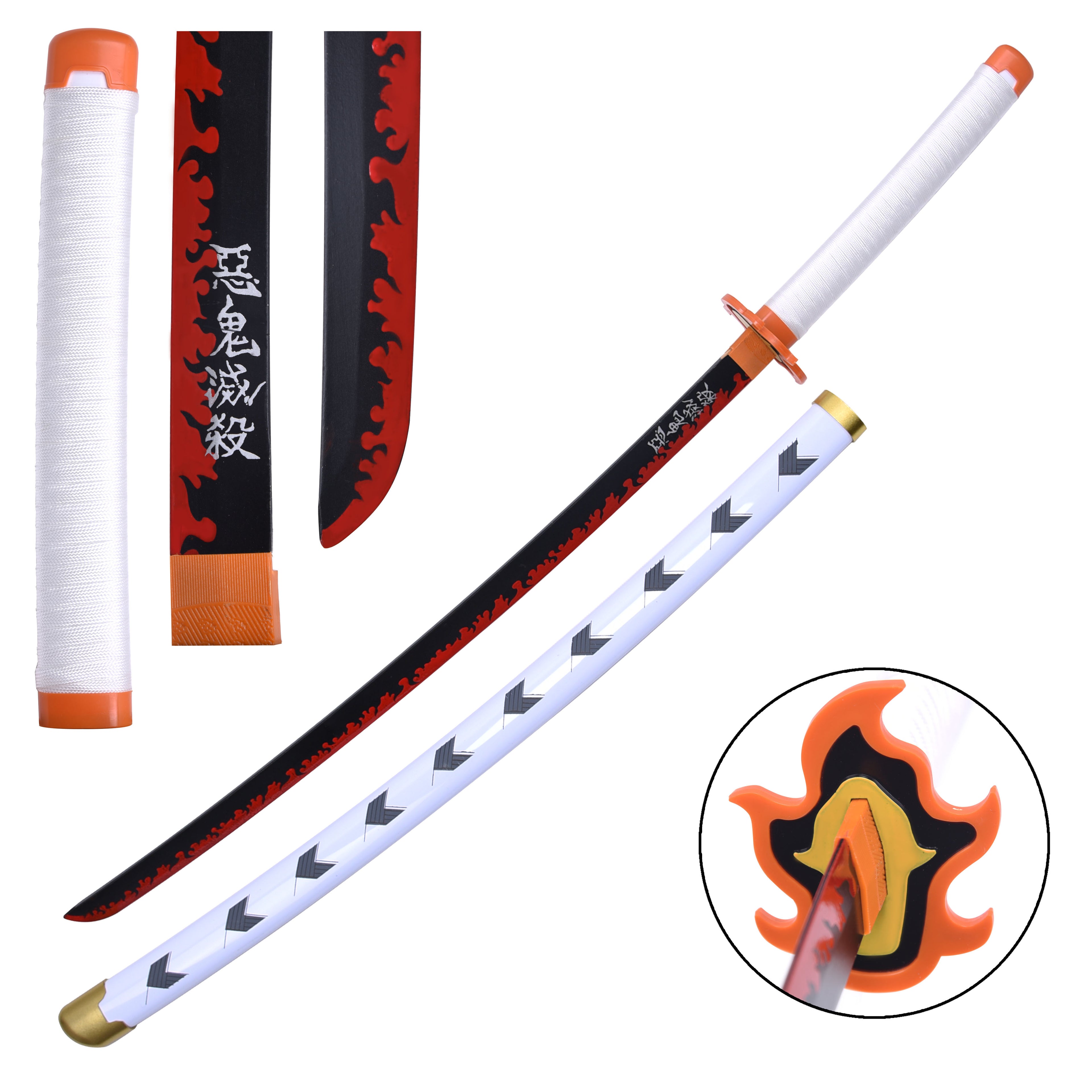 Rengoku Katana Demon Slayer 104cm Life Size
