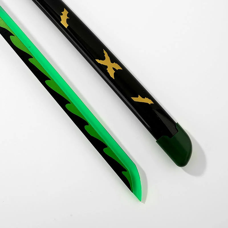Demon Slayer Shinazugawa Sanemi Katana Wooden Sword 104cm LED Light-Up Katana