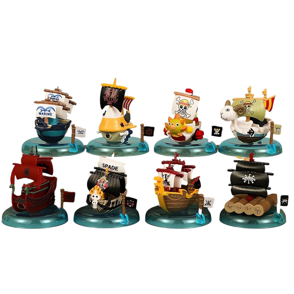 Mystery One Piece Chibi Ship(Single Random Piece Only) | Anime Collectible (10–12 cms)