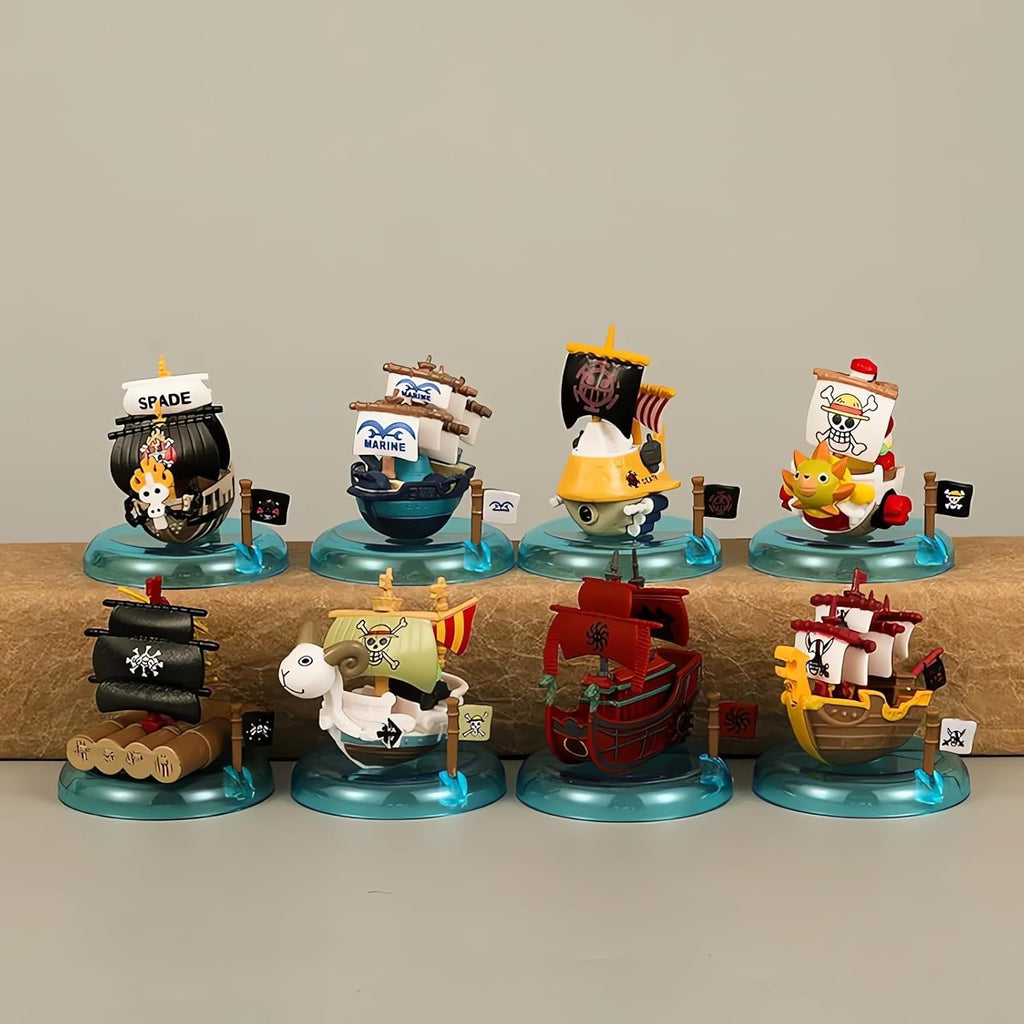 Mystery One Piece Chibi Ship(Single Random Piece Only) | Anime Collectible (10–12 cms)