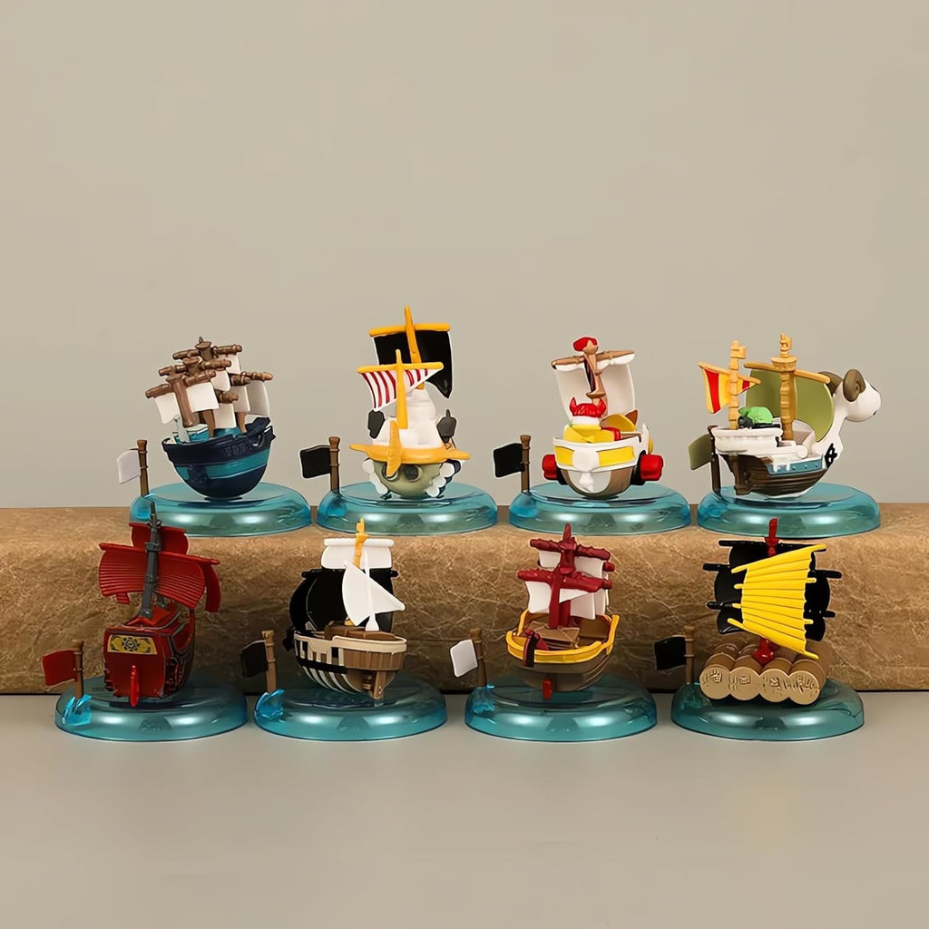 Mystery One Piece Chibi Ship(Single Random Piece Only) | Anime Collectible (10–12 cms)