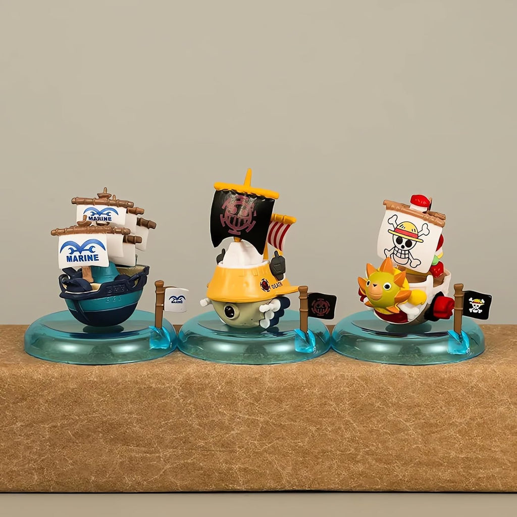 Mystery One Piece Chibi Ship(Single Random Piece Only) | Anime Collectible (10–12 cms)