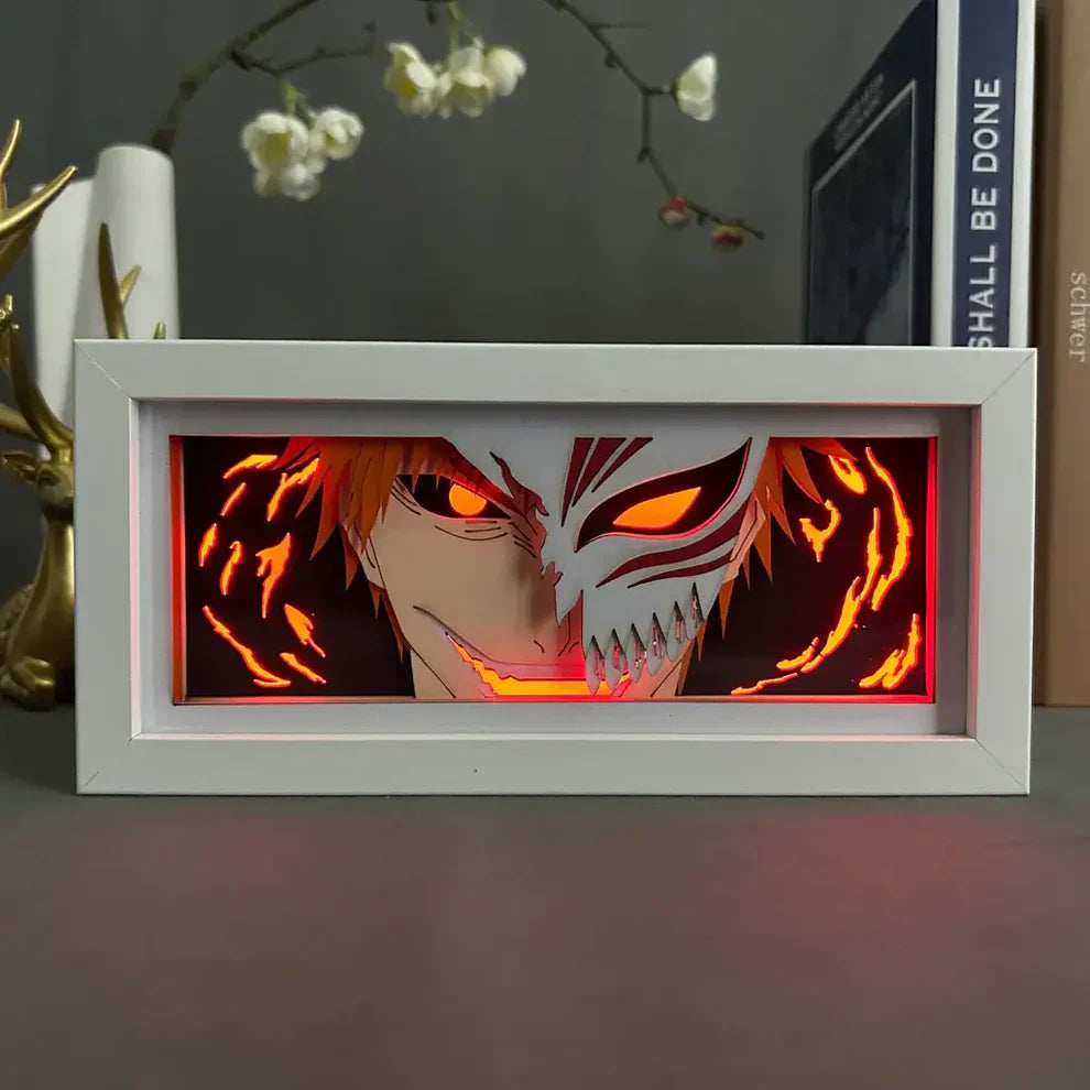 Ichigo Kurosaki Bankai mode Charging Lightbox from BLEACH