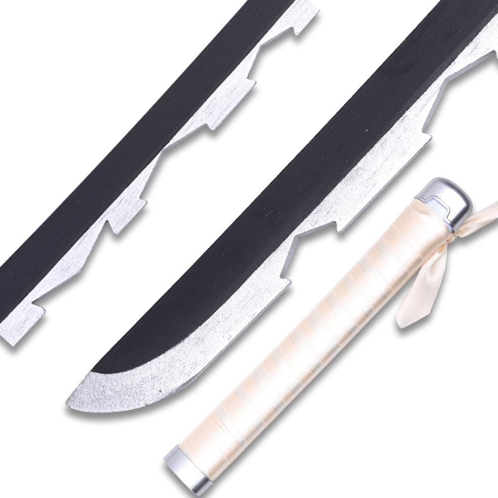 Inosuke Hashibara Wooden Katana 104 cm Demon Slayer Beast Sword Replica